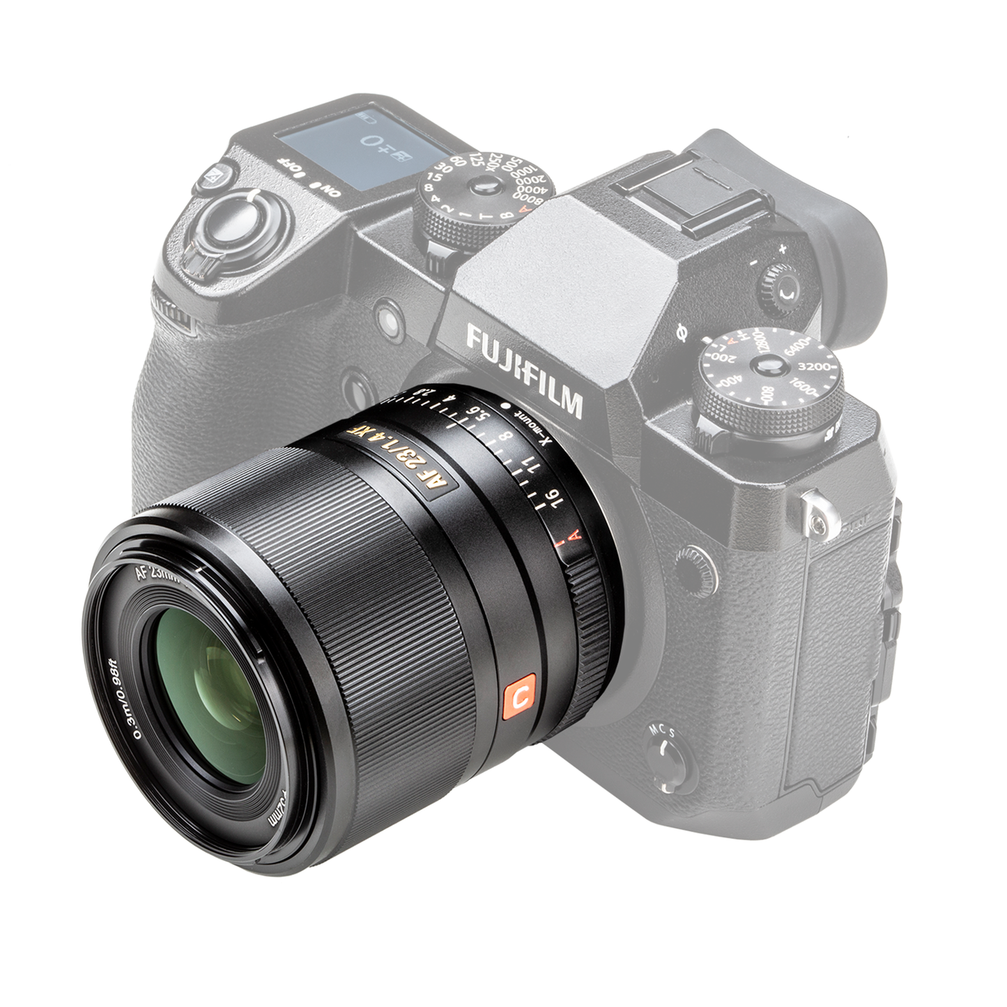 Viltrox lens FX-23mm f/1.4 with Fuji X-mount