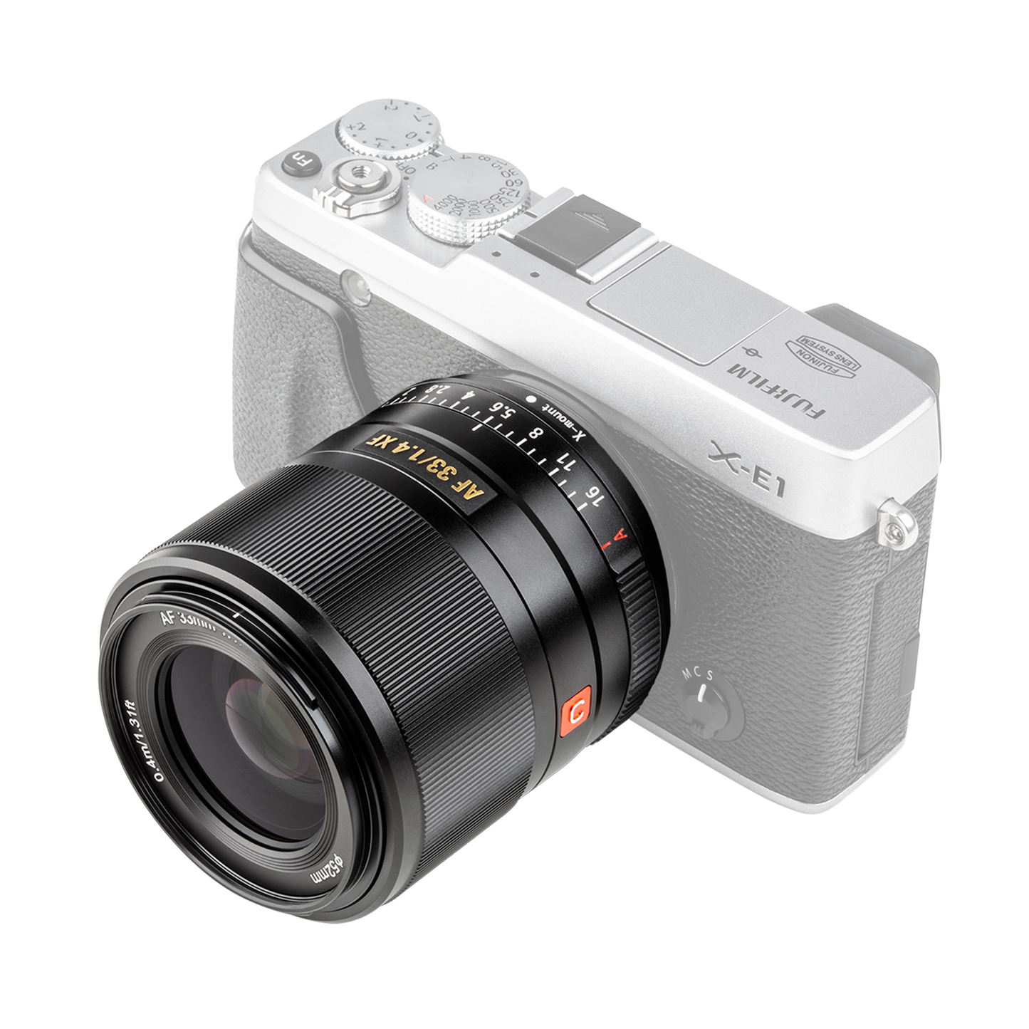 Viltrox lens FX-33mm f/1.4 with Fuji X-mount