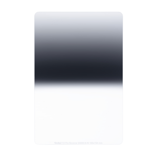 Rectangular filter F:X Pro Reverse GND8 gray gradient filter 100 mm