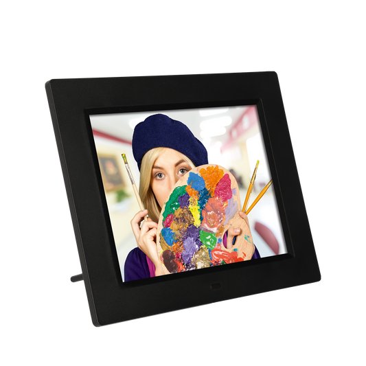 Digital picture frame Pissarro DPF-860 8" with calendar and clock function